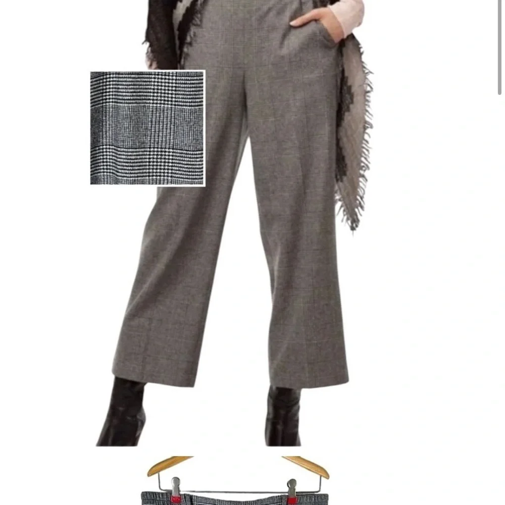 WILFRED x ARITZIA Dark Academia Plaid Easy Pant - Picture 2 of 2